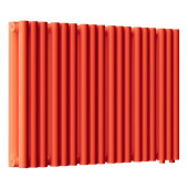 Стальной трубчатый радиатор отопления Empatiko Takt LR2-712-300 Scarlet Red Стальной трубчатый радиатор отопления Empatiko Takt LR2-712-300 Scarlet Red