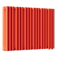 Стальной трубчатый радиатор отопления Empatiko Takt LR2-712-300 Scarlet Red