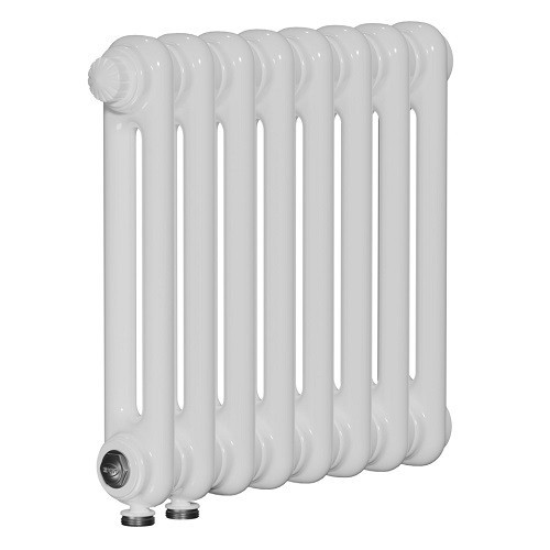 Стальной трубчатый радиатор отопления Rifar Tubog Ventil 2037 DV1 28 секций RAL 9016