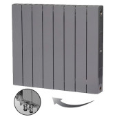 Биметаллический радиатор отопления Rifar SUPReMO Ventil 500 12 секций Титан