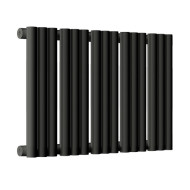 Стальной трубчатый радиатор отопления Empatiko Takt S1-592-300 Coal Black Стальной трубчатый радиатор отопления Empatiko Takt S1-592-300 Coal Black