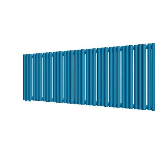 Стальной трубчатый радиатор отопления Empatiko Takt L1-1912-300 Evening Blue