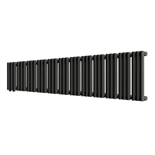 Стальной трубчатый радиатор отопления Empatiko Takt L1-1432-200 Coal Black