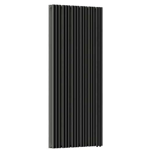 Стальной трубчатый радиатор отопления Empatiko Takt LR2-712-2000 Coal Black