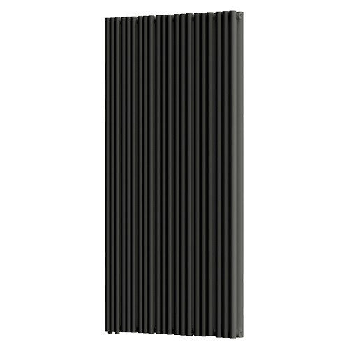 Стальной трубчатый радиатор отопления Empatiko Takt LR2-832-2000 Coal Black Стальной трубчатый радиатор отопления Empatiko Takt LR2-832-2000 Coal Black