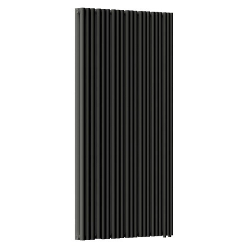 Стальной трубчатый радиатор отопления Empatiko Takt LR2-832-2000 Coal Black