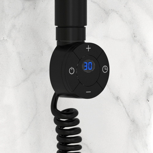 Электрический полотенцесушитель Стилье Формат 22 600х500 правый, матовый чёрный