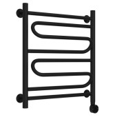 Электрический полотенцесушитель Стилье Формат 22 600х500 правый, матовый чёрный Электрический полотенцесушитель Стилье Формат 22 600х500 правый, матовый чёрный