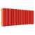 Стальной трубчатый радиатор отопления Empatiko Takt LR2-1072-300 Scarlet Red