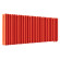 Стальной трубчатый радиатор отопления Empatiko Takt LR2-1072-300 Scarlet Red Стальной трубчатый радиатор отопления Empatiko Takt LR2-1072-300 Scarlet Red