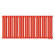 Стальной трубчатый радиатор отопления Empatiko Takt LR2-1072-300 Scarlet Red Стальной трубчатый радиатор отопления Empatiko Takt LR2-1072-300 Scarlet Red