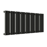 Стальной трубчатый радиатор отопления Empatiko Takt S1-952-300 Coal Black