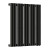 Стальной трубчатый радиатор отопления Empatiko Takt R1-592-500 Coal Black