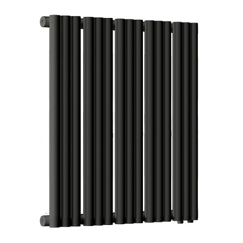 Стальной трубчатый радиатор отопления Empatiko Takt R1-592-500 Coal Black
