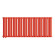 Стальной трубчатый радиатор отопления Empatiko Takt LR2-1192-300 Scarlet Red Стальной трубчатый радиатор отопления Empatiko Takt LR2-1192-300 Scarlet Red