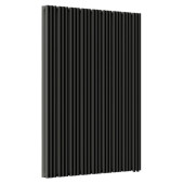 Стальной трубчатый радиатор отопления Empatiko Takt LR2-1072-2000 Coal Black Стальной трубчатый радиатор отопления Empatiko Takt LR2-1072-2000 Coal Black