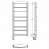 Электрический полотенцесушитель Сунержа Галант 3.0 1000х400 МЭМ левый (Без покрытия) Электрический полотенцесушитель Сунержа Галант 3.0 1000х400 МЭМ левый (Без покрытия)