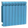 Биметаллический радиатор отопления Rifar Monolit 500 4 секции Сапфир Биметаллический радиатор отопления Rifar Monolit 500 4 секции Сапфир