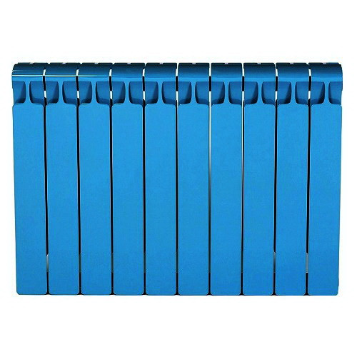 Биметаллический радиатор отопления Rifar Monolit 500 4 секции Сапфир Биметаллический радиатор отопления Rifar Monolit 500 4 секции Сапфир