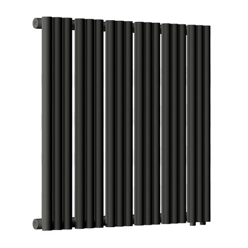 Стальной трубчатый радиатор отопления Empatiko Takt R1-712-500 Coal Black