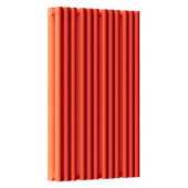 Стальной трубчатый радиатор отопления Empatiko Takt S2-472-500 Scarlet Red 