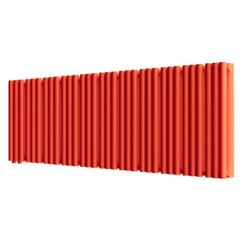 Стальной трубчатый радиатор отопления Empatiko Takt LR2-1312-300 Scarlet Red