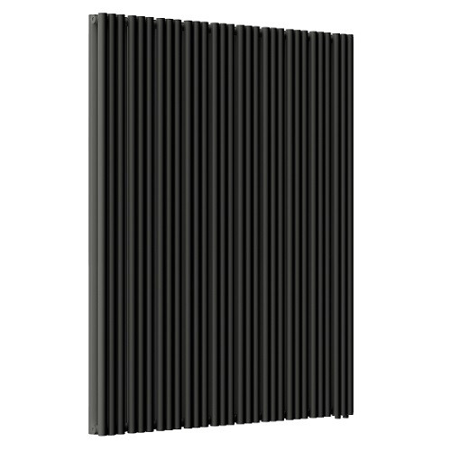 Стальной трубчатый радиатор отопления Empatiko Takt LR2-1192-2000 Coal Black