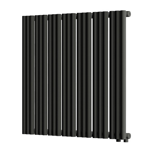 Стальной трубчатый радиатор отопления Empatiko Takt R1-832-500 Coal Black