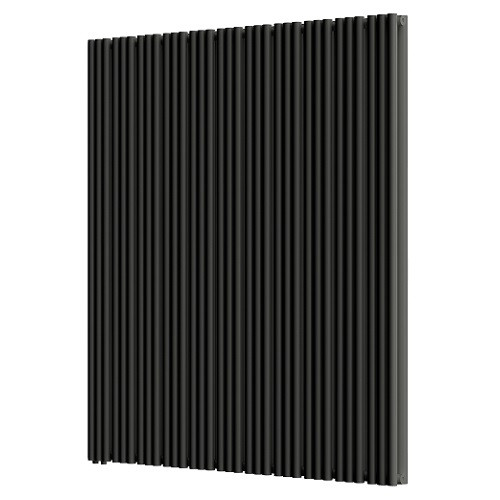 Стальной трубчатый радиатор отопления Empatiko Takt LR2-1312-2000 Coal Black