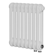 Стальной трубчатый радиатор отопления Rifar Tubog Ventil 2037 DV1 40 секций RAL 9016