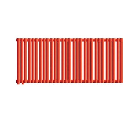 Стальной трубчатый радиатор отопления Empatiko Takt LR2-1552-300 Scarlet Red 