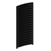 Биметаллический радиатор отопления Rifar Convex Ventil 500-18 Антрацит Биметаллический радиатор отопления Rifar Convex Ventil 500-18 Антрацит