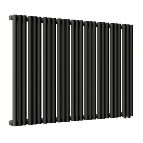 Стальной трубчатый радиатор отопления Empatiko Takt R1-1072-500 Coal Black