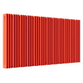 Стальной трубчатый радиатор отопления Empatiko Takt S2-1432-500 Scarlet Red 