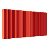 Стальной трубчатый радиатор отопления Empatiko Takt S2-1552-500 Scarlet Red