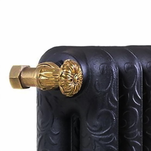 Комплект декоративных вентилей EXEMET угловых для чугунных радиаторов 1/2" Комплект декоративных вентилей EXEMET угловых для чугунных радиаторов 1/2"