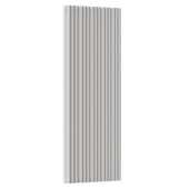 Стальной трубчатый радиатор отопления Empatiko Takt S2-592-2000 Cream Grey