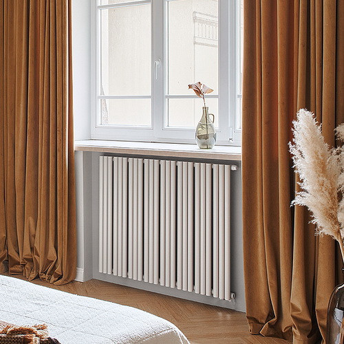 Стальной трубчатый радиатор отопления Empatiko Takt S1-952-500 Cream Grey Стальной трубчатый радиатор отопления Empatiko Takt S1-952-500 Cream Grey