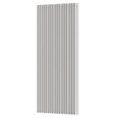 Стальной трубчатый радиатор отопления Empatiko Takt S2-712-2000 Cream Grey 