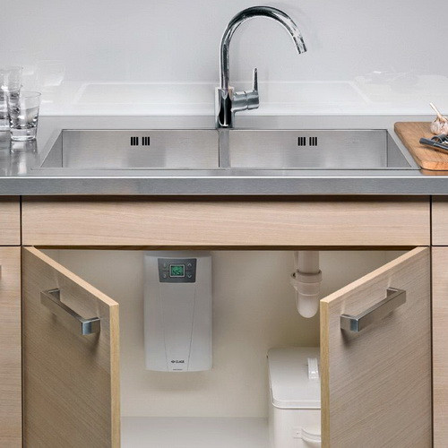 Проточный электрический водонагреватель Clage E-compact CEX 11/13-U