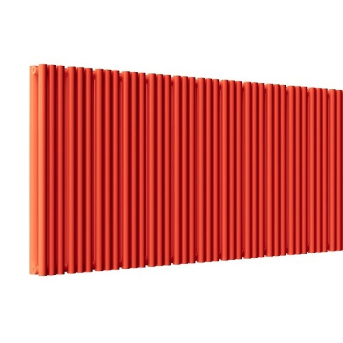 Стальной трубчатый радиатор отопления Empatiko Takt S2-1912-500 Scarlet Red 