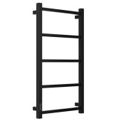 Электрический полотенцесушитель Стилье Формат 26 800х400, левый, матовый чёрный Электрический полотенцесушитель Стилье Формат 26 800х400, левый, матовый чёрный