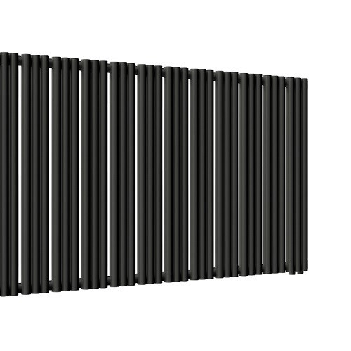 Стальной трубчатый радиатор отопления Empatiko Takt R1-1672-500 Coal Black