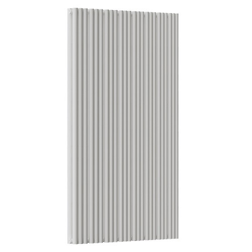 Стальной трубчатый радиатор отопления Empatiko Takt S2-952-2000 Cream Grey