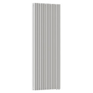 Стальной трубчатый радиатор отопления Empatiko Takt LR2-592-2000 Cream Grey