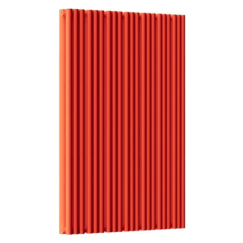 Стальной трубчатый радиатор отопления Empatiko Takt S2-832-1750 Scarlet Red 