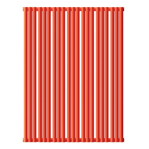Стальной трубчатый радиатор отопления Empatiko Takt S2-832-1750 Scarlet Red 