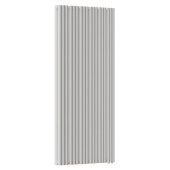 Стальной трубчатый радиатор отопления Empatiko Takt LR2-712-2000 Cream Grey Стальной трубчатый радиатор отопления Empatiko Takt LR2-712-2000 Cream Grey