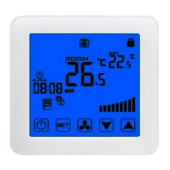 Термостат комнатный цифровой VELAR WH 08, белый Термостат комнатный цифровой VELAR WH 08, белый