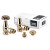 Комплект SR Rubinetterie серия Old Style 1/2" угловой, золото